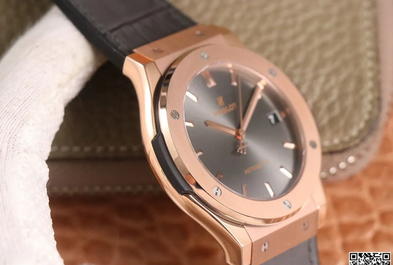 Hublot Classic Fusion 511.OX.7081.LR WWF Factory 1:1 Best Edition Replica Watch Gray Strap